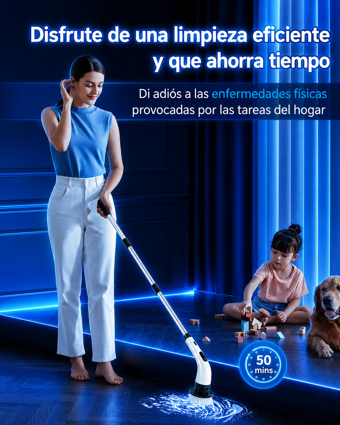 PowerClean 360° | Limpieza total sin esfuerzo