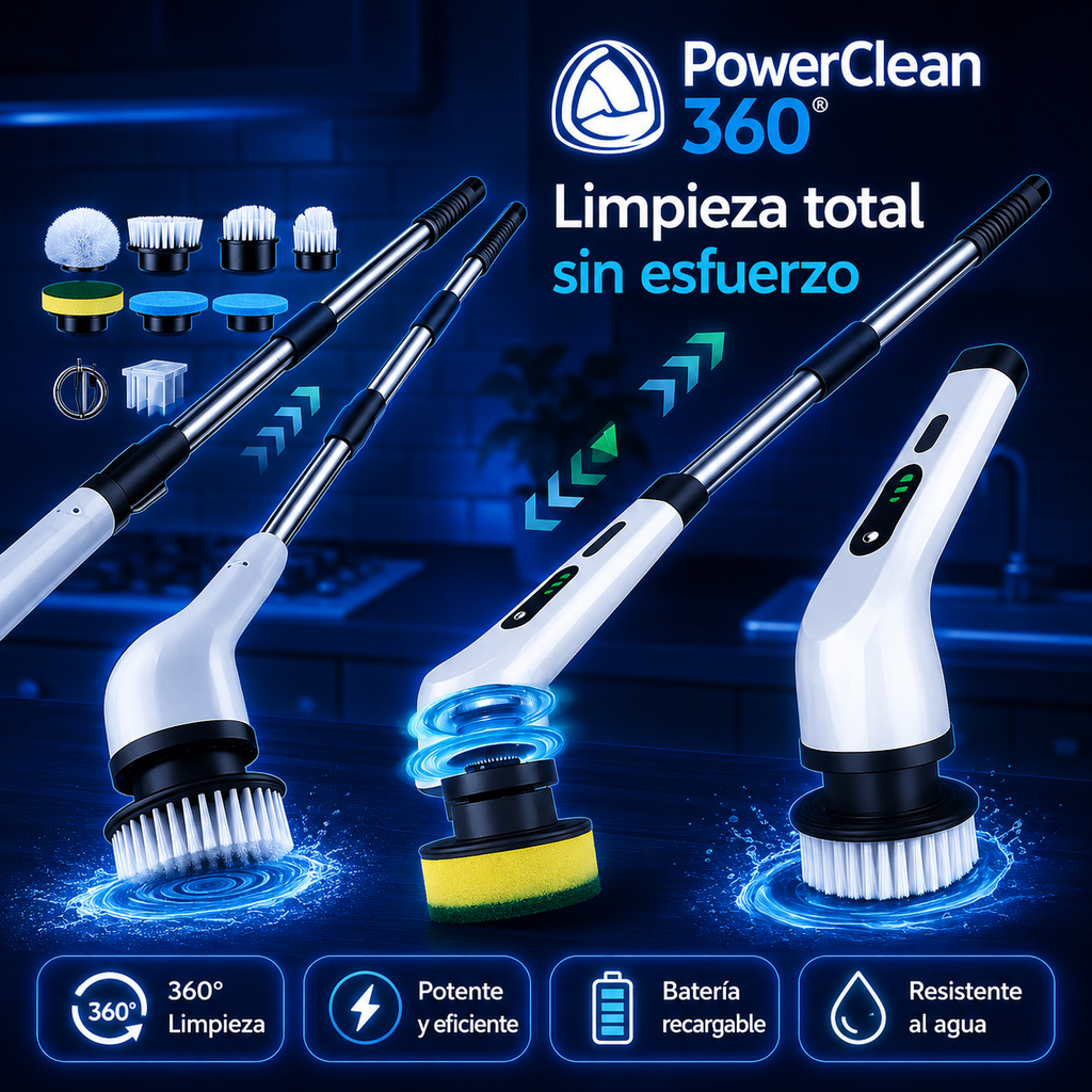 PowerClean 360° | Limpieza total sin esfuerzo