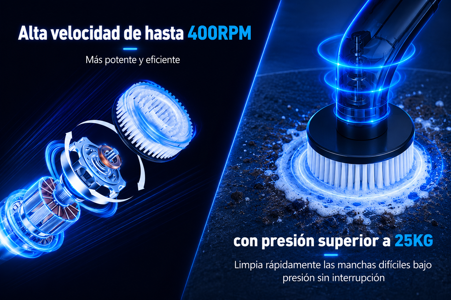 PowerClean 360° | Limpieza total sin esfuerzo