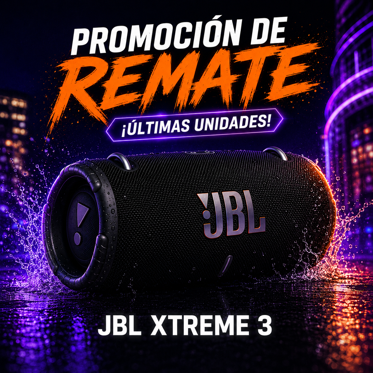 [PROMO] JBL XTREME 3 - Promoción Remate 75% OFF