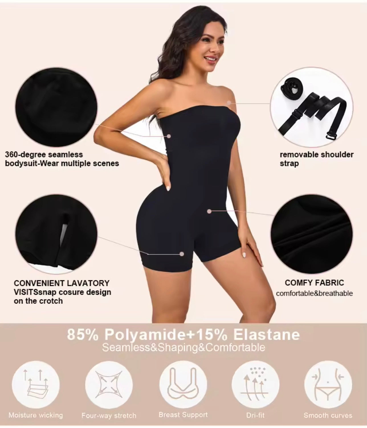 Body moldeador de cuerpo