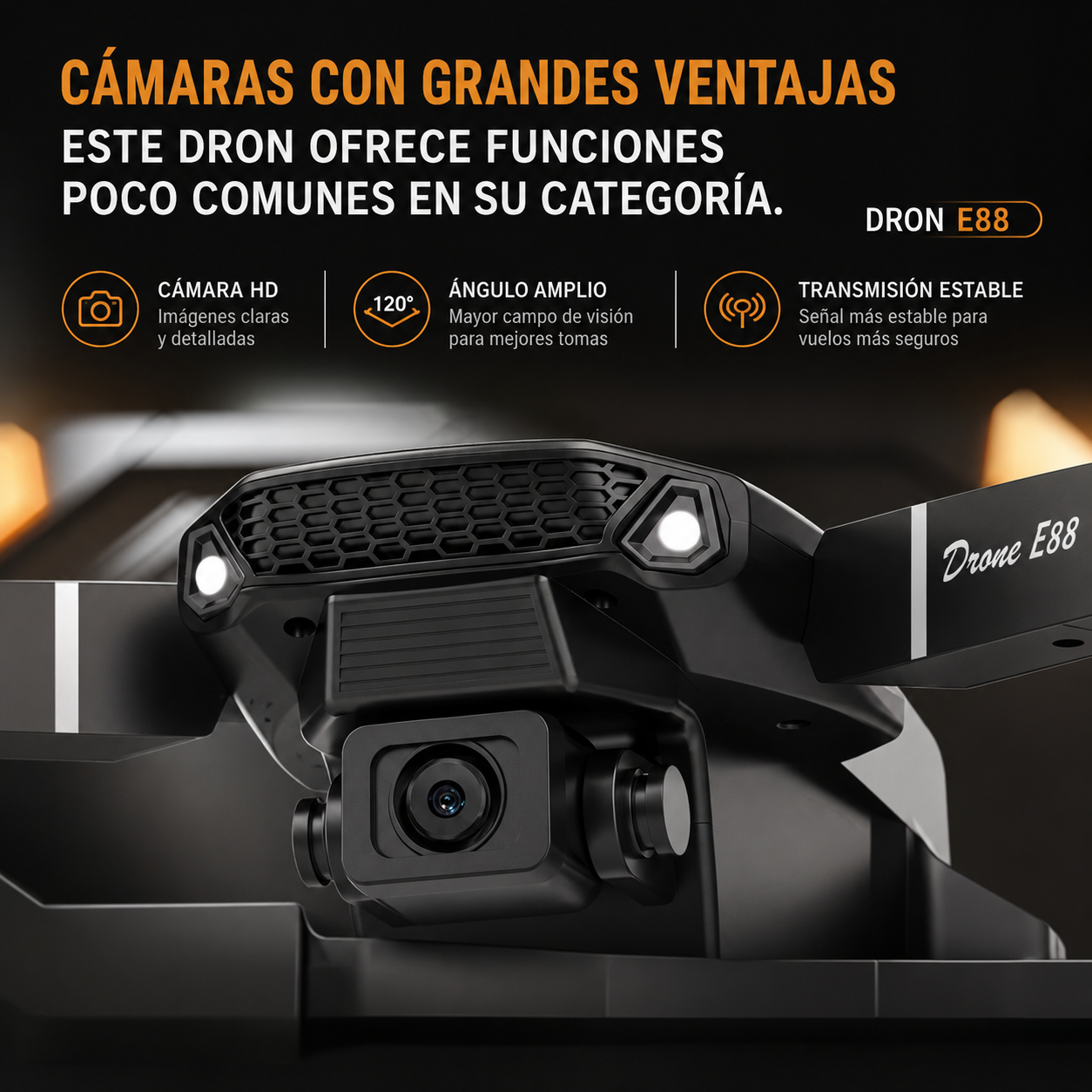 🚁 Dron SkyView Pro: El Único Ultra-Resistente Diseñado A Prueba de Choques y Principiantes🔥🔥