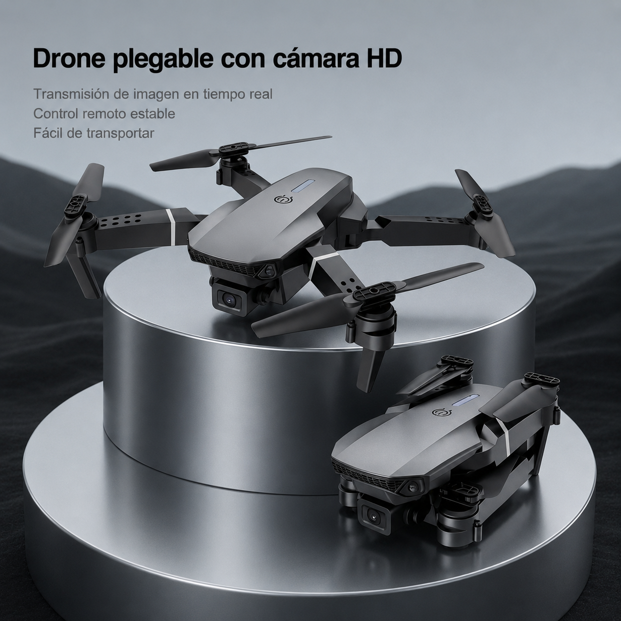 🚁 Dron SkyView Pro: El Único Ultra-Resistente Diseñado A Prueba de Choques y Principiantes🔥🔥
