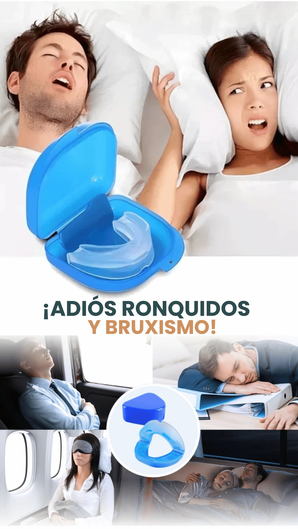 🔥 ¡Deja de Roncar y Recupera Tus Noches de Descanso!